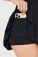 hot shot pleated dress ultra mini