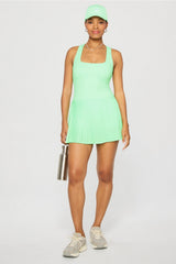 hot shot pleated dress ultra mini