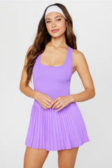 hot shot pleated dress ultra mini