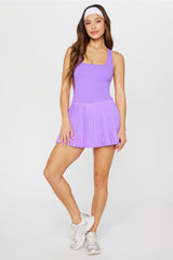 hot shot pleated dress ultra mini