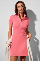 pique polo dress