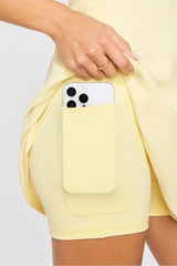 pureluxe halter mini dress