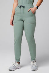 high-rise on-call scrub jogger