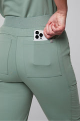 high-rise on-call scrub jogger