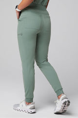 high-rise on-call scrub jogger