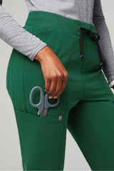 high-rise on-call scrub jogger