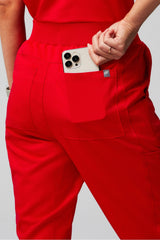 high-rise on-call scrub jogger