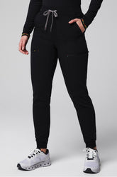 high-rise on-call scrub jogger