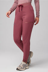 high-rise on-call scrub jogger