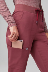 high-rise on-call scrub jogger