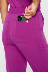 high-rise on-call scrub jogger