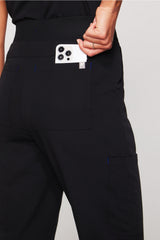 high-rise on-call scrub jogger