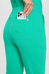 high-rise on-call scrub jogger