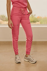 high-rise on-call scrub jogger