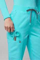 high-rise on-call scrub jogger