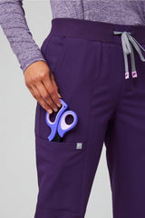 high-rise on-call scrub jogger