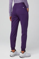 high-rise on-call scrub jogger