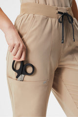 high-rise on-call scrub jogger