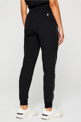 high-rise on-call scrub jogger (reflective)