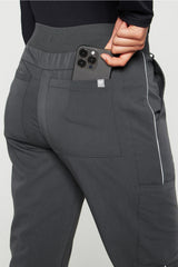 on-call scrub jogger (reflective)