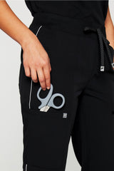 on-call scrub jogger (reflective)