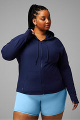 oasis cropped hoodie