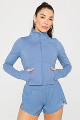 perfect storm cropped train jacket