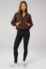 no chill fleece half-zip