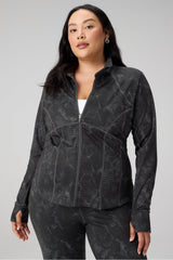 cold weather full-zip jacket