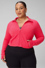 perfect storm cropped train jacket