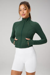 perfect storm cropped train jacket