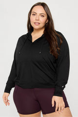 cloud jersey full zip hoodie