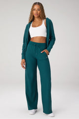 cloud jersey full zip hoodie