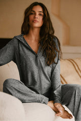 cloud jersey full zip hoodie