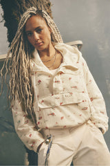 ripstop pullover hooded windbreaker