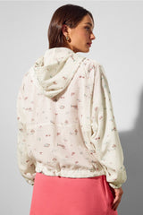 ripstop pullover hooded windbreaker