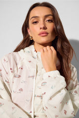 ripstop pullover hooded windbreaker