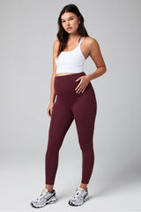 pureluxe high-waisted maternity 7/8 legging