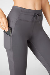 mid-rise ultracool shine-panel 7/8