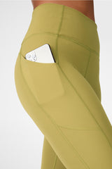 oasis pureluxe high-waisted twist 7/8 legging