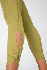 oasis pureluxe high-waisted twist 7/8 legging