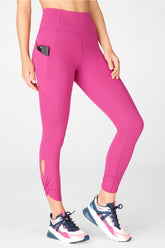 oasis pureluxe high-waisted twist 7/8 legging
