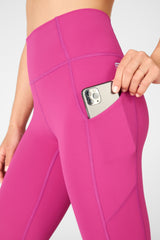 oasis pureluxe high-waisted twist 7/8 legging