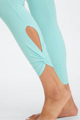 oasis pureluxe high-waisted twist 7/8 legging
