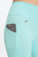 oasis pureluxe high-waisted twist 7/8 legging