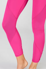 pureluxe mid-rise ruched 7/8 legging