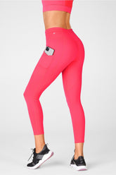 high-waisted motion365® paneled 7/8