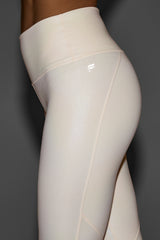 pureluxe high-waisted iridescent 7/8 legging