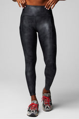 cold weather high-waisted pocket legging