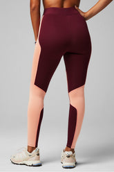 atlantis scuba seamed high-waisted legging
